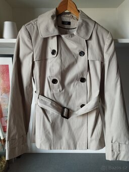 Kabát Trenčkot F&F vel. 40 –NOVÝ - 2