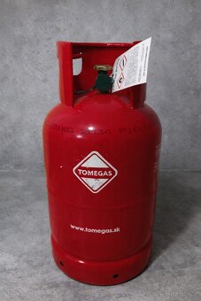 Plynová láhev 10 kg čistý propan plná zaplombovaná - 2
