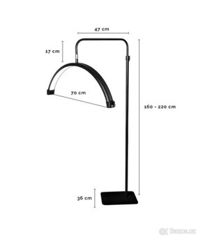 Kosmetická lampa Moon - 2