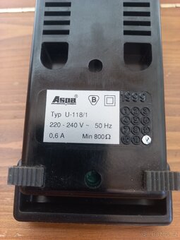 Pedál pro šící stroj U-118/1 + kabel - 2