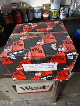 Zadní Brzdový kotouč 280mm - 2