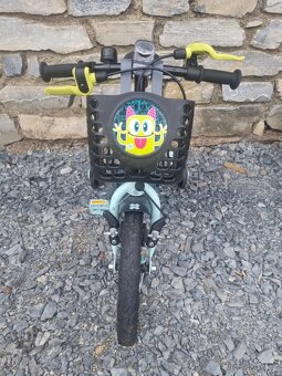 Dětské kolo 14" s přídavnými kolečky - 2