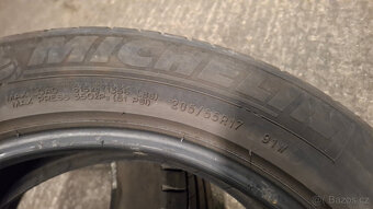 2ks letních pneu Michelin 205/55 R17 - 2