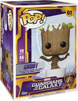 Funko POP #01 Mega: Marvel - GotG: Dancing Groot 46 cm - 2