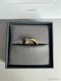 Snubní prsten zlatý 585/1000 - 2