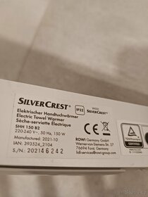 SILVERCREST® Elektrický sušák na ručníky  /  topny zebrik - 2