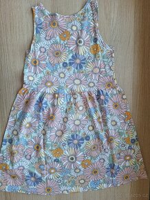 letní šaty na ramínka, vel. 134/140, HM - 2