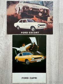 Ford Capri, Ford Escort prospekty - 2