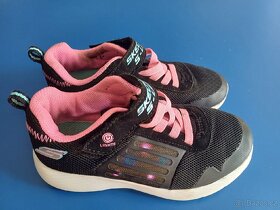 Dětské boty tenisky svítící Skechers vel.31 - 2