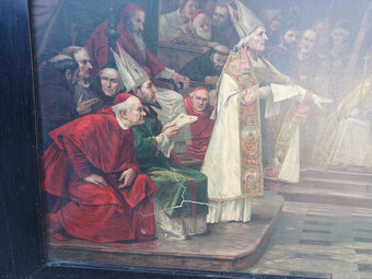 Obraz Jana Husa před kostnickým koncilem ,1415,1926 - 2