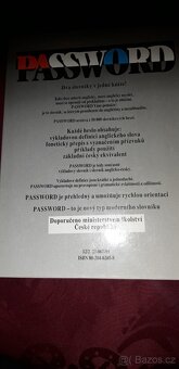 Password - Anglický výkladový slovník s českými ekvivalenty - 2