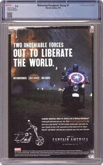 Komiks Wolverine Deadpool The Decoy (2011) 1 CGC 9.2 - 2
