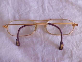 Originál Luxusní Vintage Brýle - CARTIER - PARIS - Rok 1983 - 2