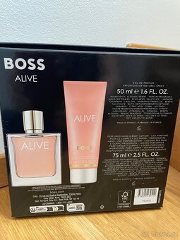 Dárková sada Hugo Boss Alive 50 ml a 75 ml tělové mléko - 2