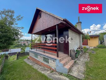 Chata Zlín - Malenovice, velká zahrada 367 m2, skleník - 2