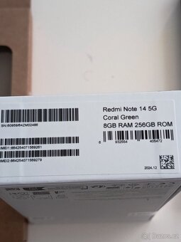 Xiaomi redmi note 14 5g 8/256gb - 2