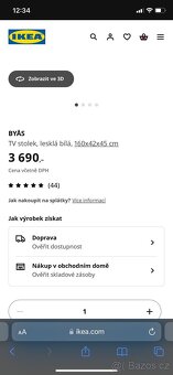 Tv stolek - Ikea - 2