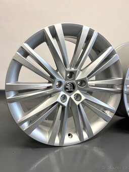Originální alu kola Canopus ⚪️, Škoda Superb 3, 5x112 r19 - 2