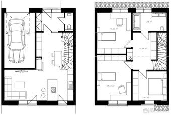 Prodej domu na klíč vč. pozemku, Dubňany, PP 130 m2 4+kk - 2