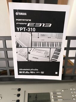 Klávesy Yamaha PSR-E313 / YPT-310 - 2