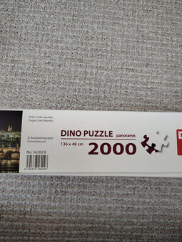 puzzle Praha panorama 2000 dílků - 2