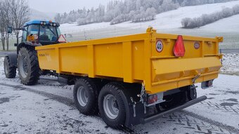 Traktorový návěs,Přívěs,Vlečka,Vlek za Traktor,Dumper 13t - 2