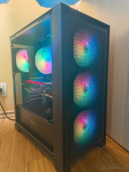 Herní pc - RX 6800, Ryzen 5 5500, 2TB NVMe SSD, 32GB RAM - 2