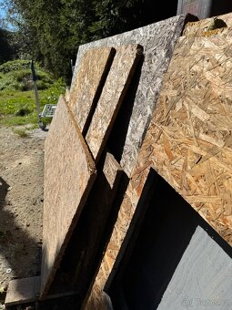 OSB desky zbytky ze stavby - 2