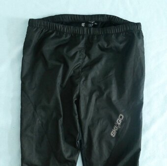 Sportovní černé funkční kalhoty, vel. L, zn. Ski Go - 2