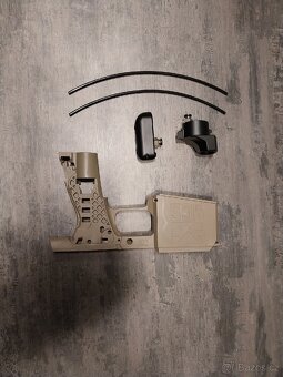 NOVÝ - MCS snížené vzduchové vedení do pažby pro Emek EMF100 - 2