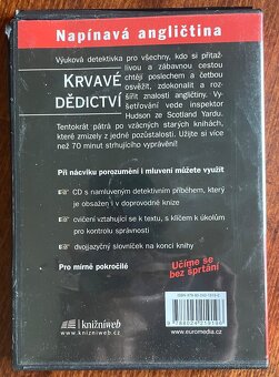 Napínavá angličtina Krvavé dědictví AudioCD + kniha - 2