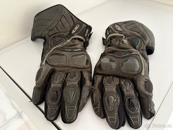 Dívčí kožené rukavice - velikost S - 2