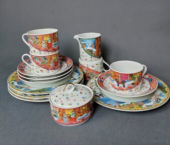 Vánoční porcelánová sada Eschenbach série "Jingle Bells" - 2