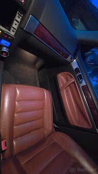 Kožený interiér VW touareg - 2