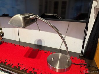 Stolní lampa celonerezová - TOP stav - 2