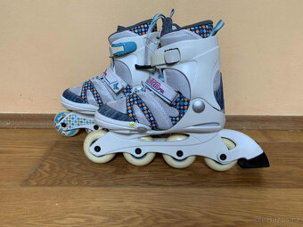 Dětské / dámské inline brusle K2 vel. 35 - 40 - 2
