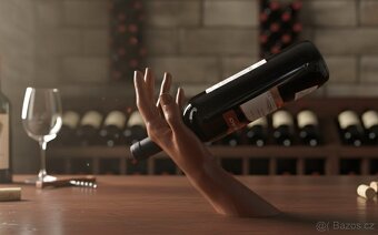 Originální držák na víno – ruka - 2