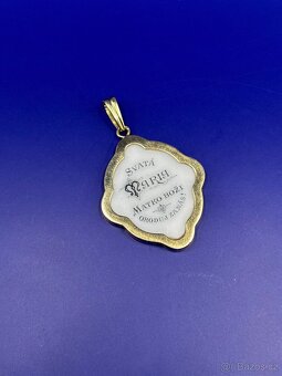 zlatý přívěsek 14 karátů,585/1000 - 2