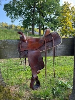 Westernové sedlo - 2