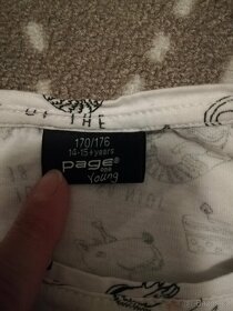 Tričko s flitry 170/176 - 2