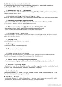 Maturitní otázky z OSZ/ ZSV (ústní zkouška) - 2