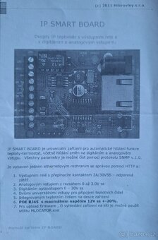IP SMART BOARD, IP teploměr - 2