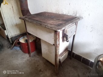 Malý sporák na dřevo - 2