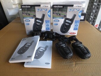2x Interphone F5 + 2x Tribe + Prislusenstvi - 2