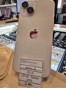 Prodám Apple Iphone 14 - baterie 100%, platí do smazání - 2