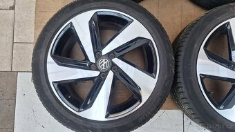 Alu kola VW 17" 5x100 letní pneu 215/45 R17 6+mm Polo Gti - 2