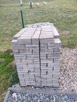 Zámková dlažba 20x10x4 cm - 2