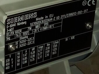 Elektromotor siemens Č6 - 2