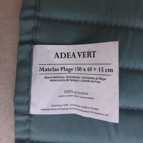 Plážové matrace / textilní karimatky s podhlavníkem - 2