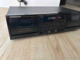Pioneer CT-W803RS stereo double cassette deck s Dolby B,C,S - 2